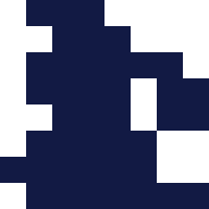 Pixel-art picture revealed by Nonocross Level 35: Witch