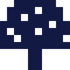 Pixel-art picture revealed by Nonocross Level 49: Mushroom